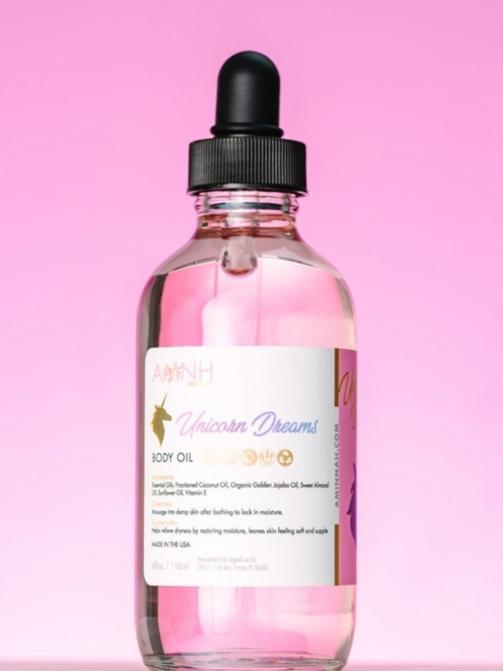 AMINNAH Unicorn Dreams Body Oil, 4fl oz - Picture 12 of 12